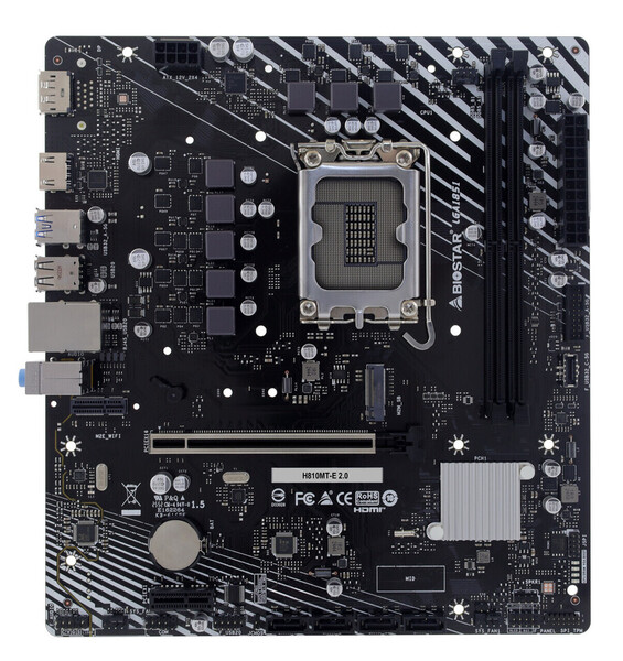 Biostar H810MTE 2.0 LGA1851 mATX -emolevy