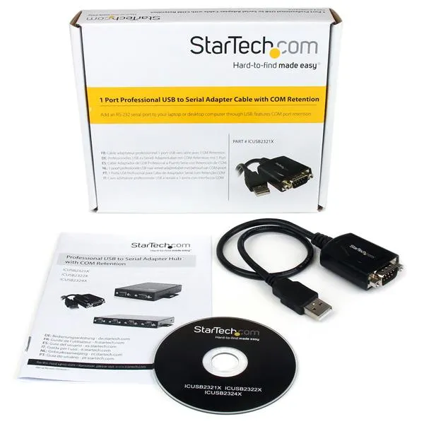 1X USB TO SERIAL ADAPTER CABLE