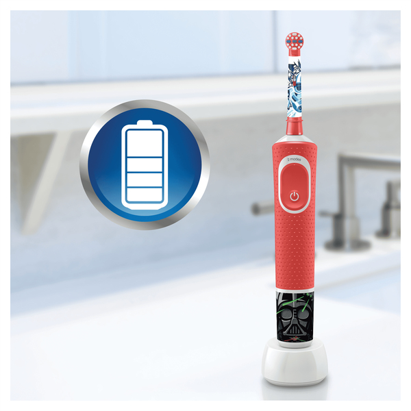 Braun Stages Power Disney Star Wars - electric toothbrush, Black, Red