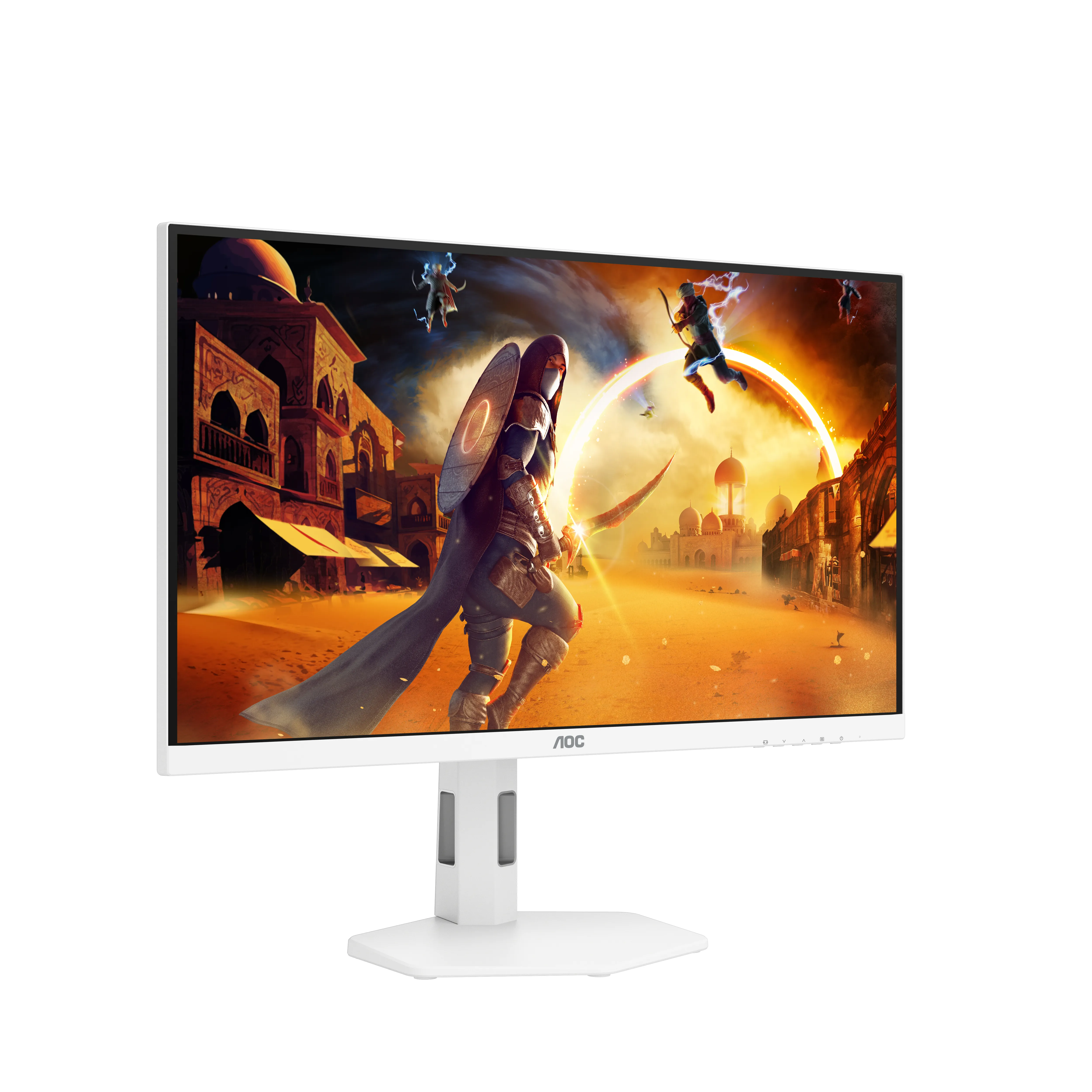 AOC U27G4R 27" 4K UHD, Fast IPS -pelin&auml;ytt&ouml;, USB hub