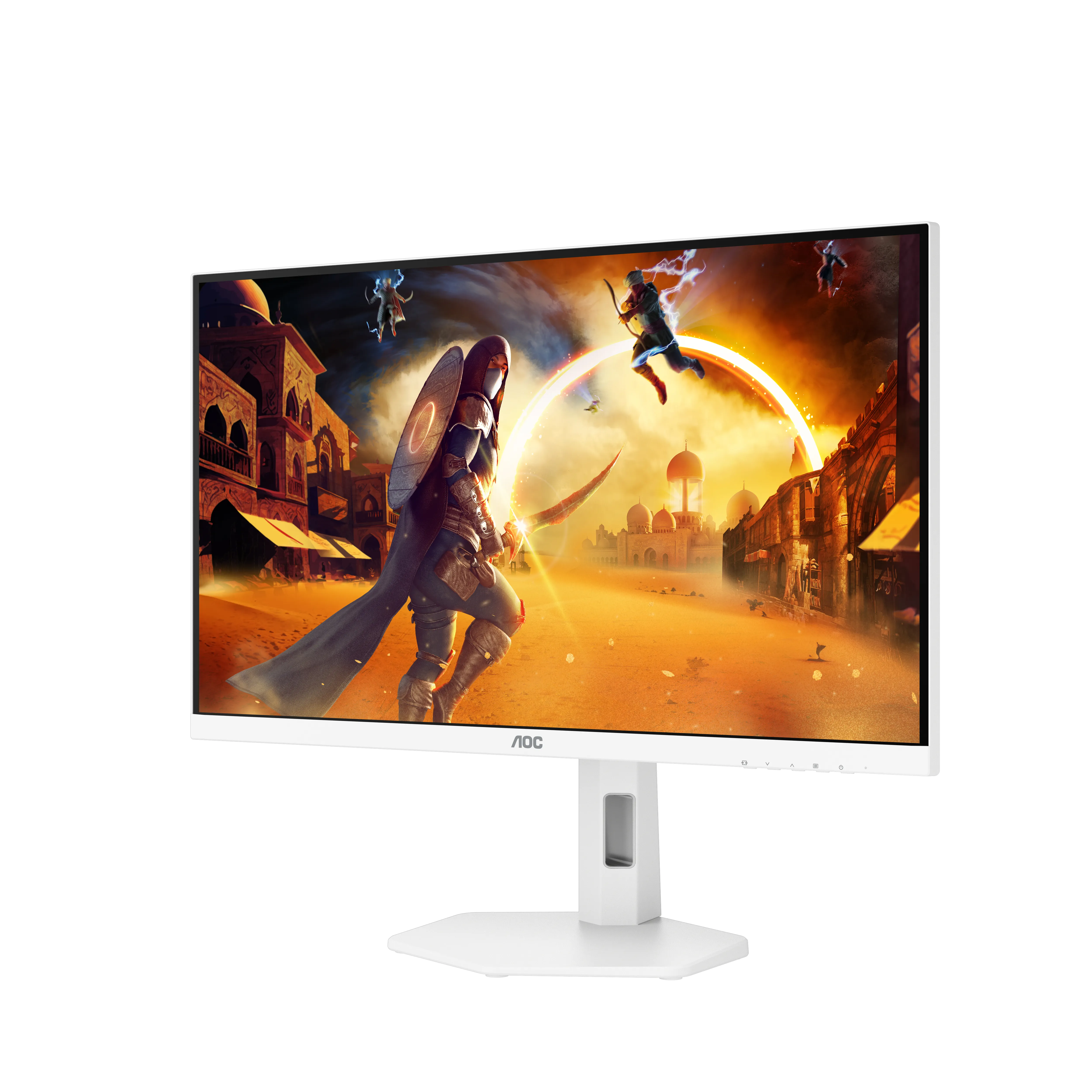 AOC U27G4R 27" 4K UHD, Fast IPS -pelin&auml;ytt&ouml;, USB hub
