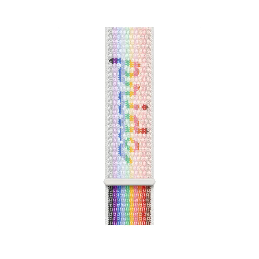 Apple Watch 45 mm Sport Loop -ranneke, Pride Edition