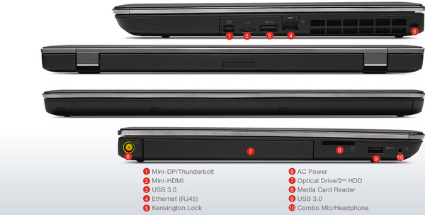 ThinkPad S430 i5-3210M 14" HD+ 4GB 500GB 7.2k +16GB SSD DVDRW GT620 Win 8