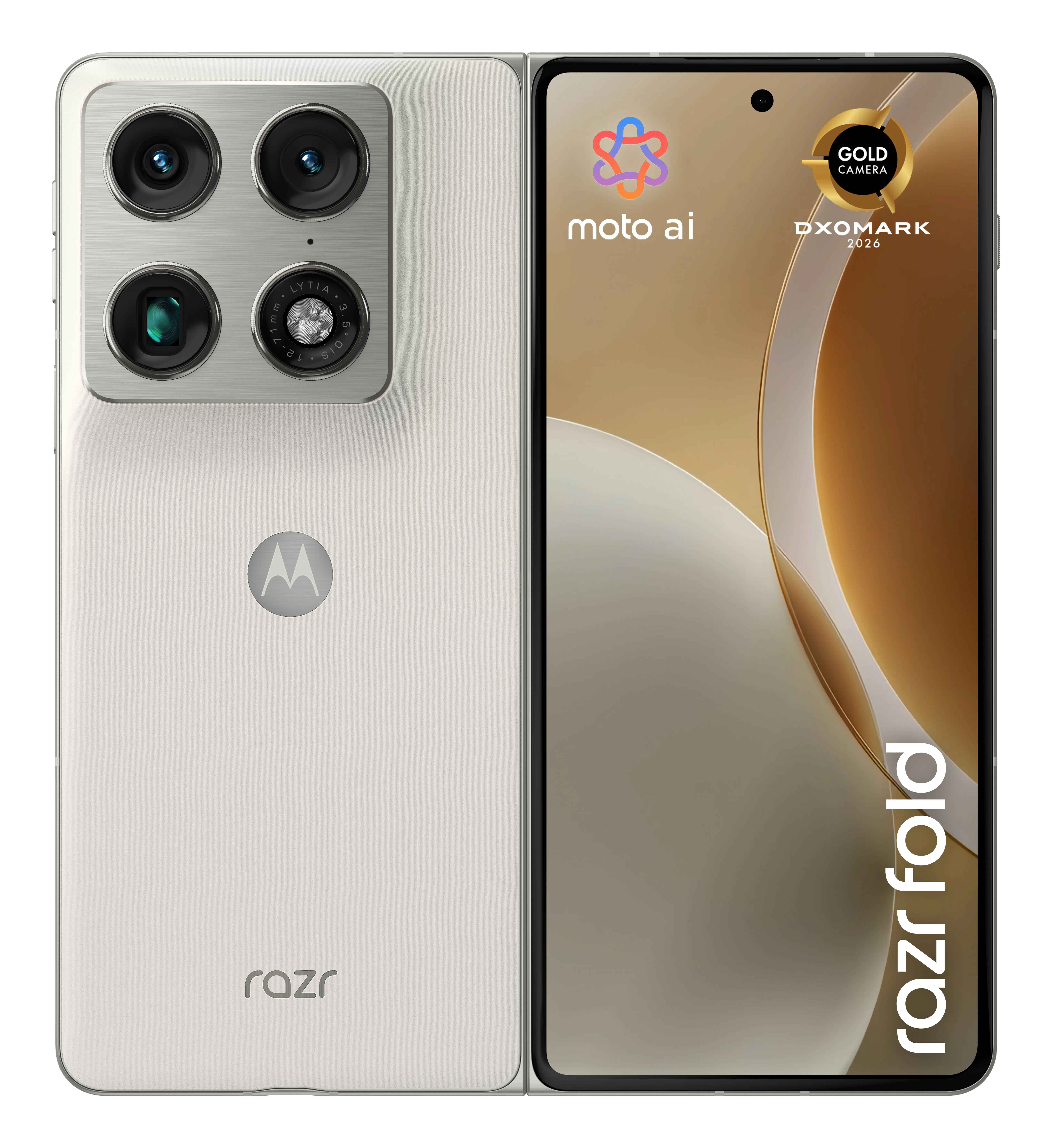 Motorola Razr Fold 16/512 GB, PANTONE Lily White
