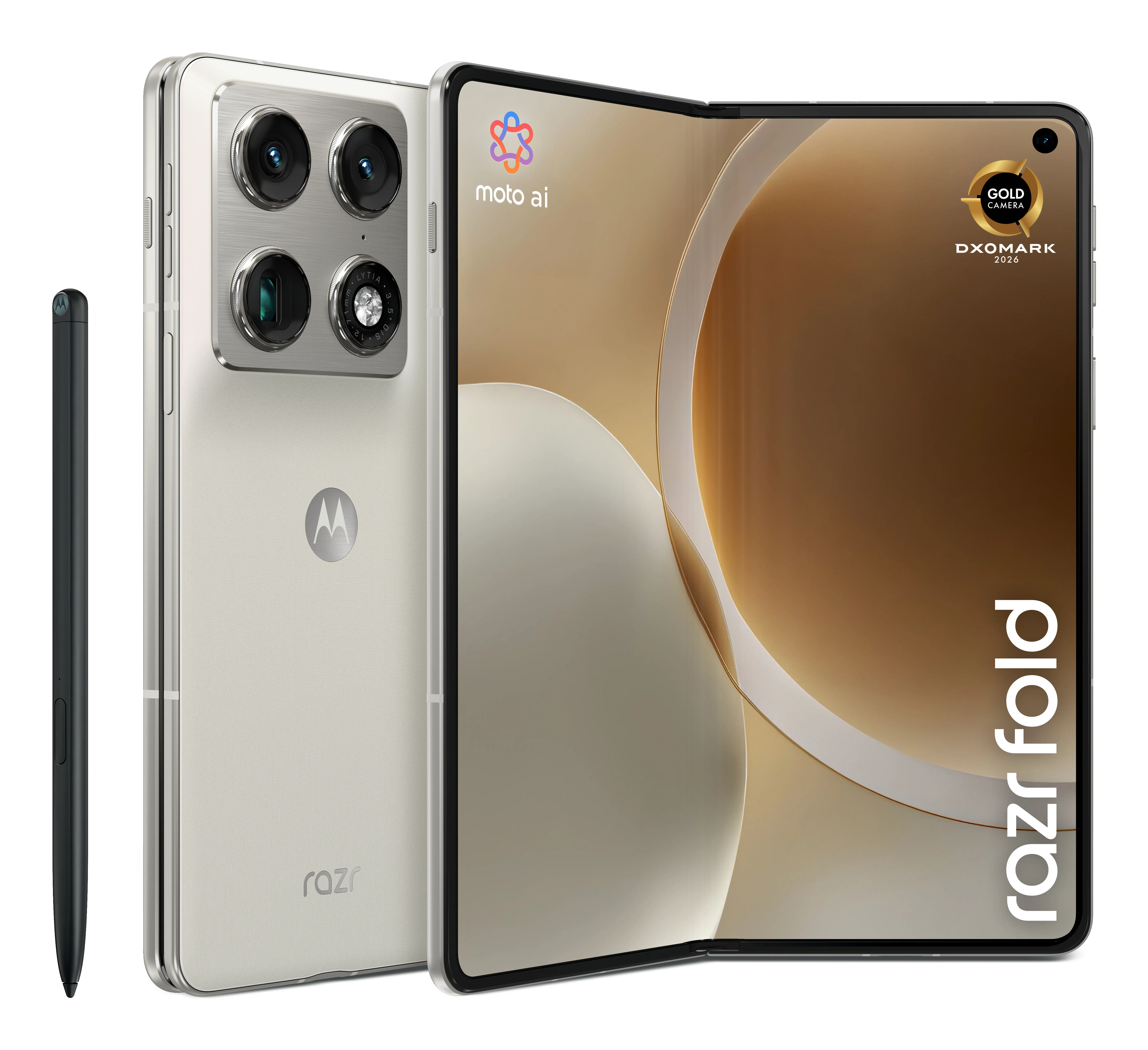 Motorola Razr Fold 16/512 GB, PANTONE Lily White