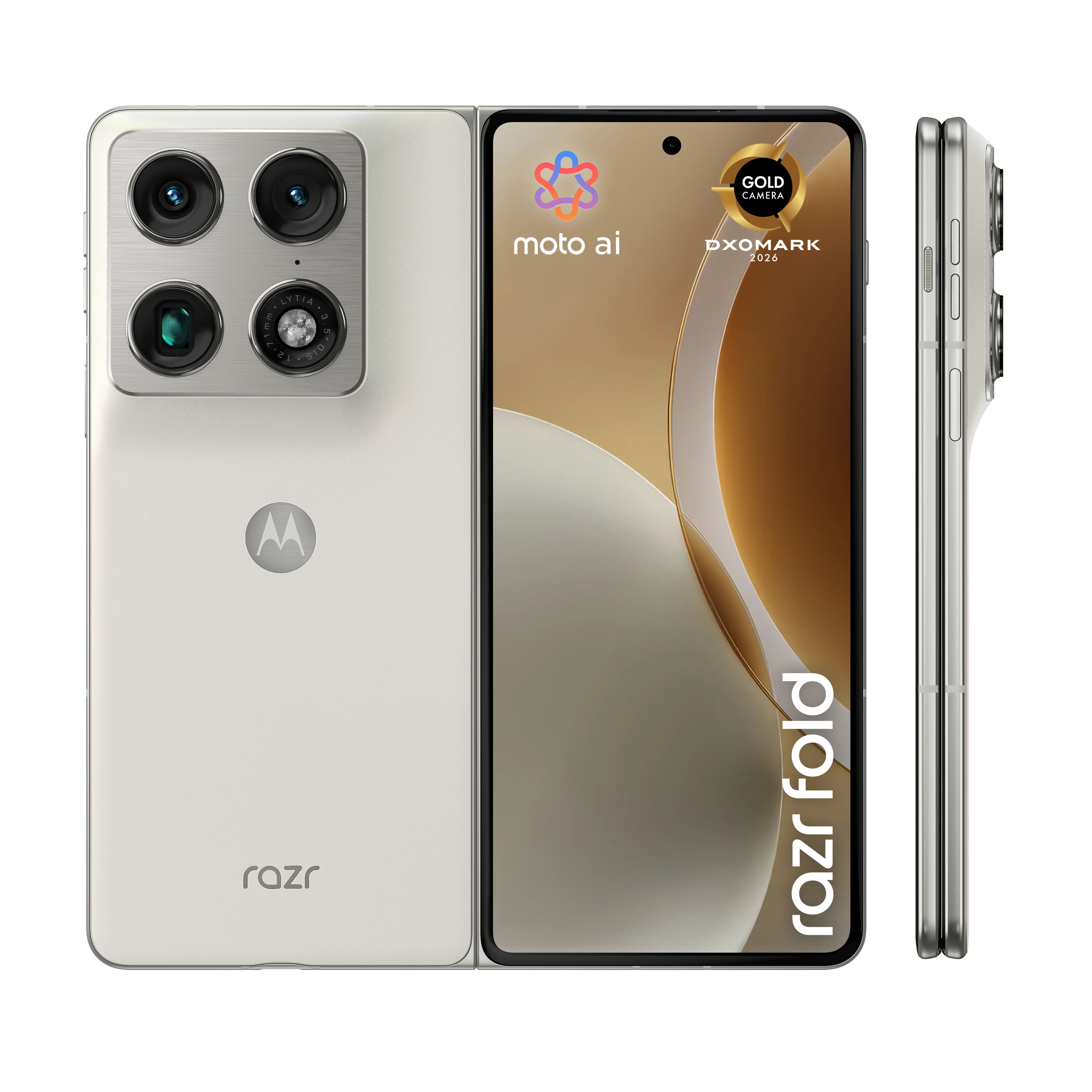 Motorola Razr Fold 16/512 GB, PANTONE Lily White