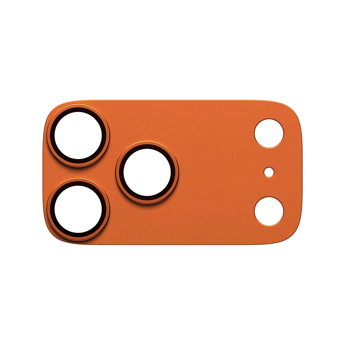 PanzerGlass Fender iPhone 17 Pro Max - Camera Lens Protector, Cosmic Orange