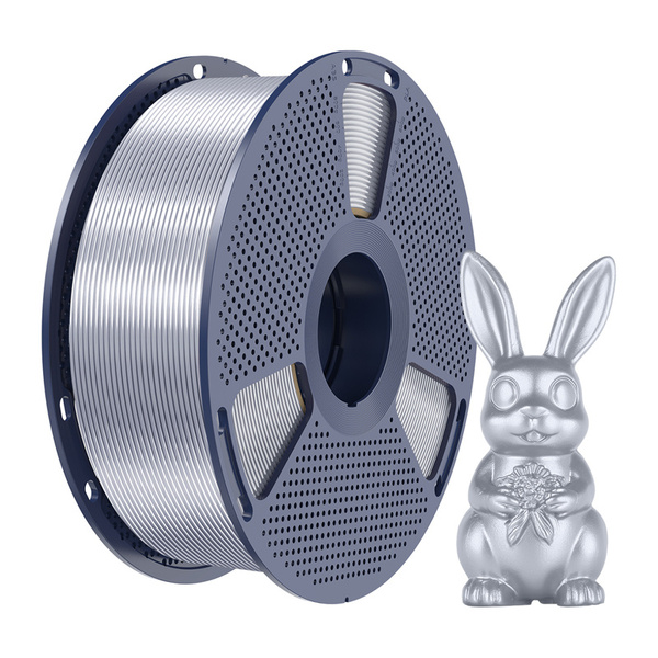 SUNLU PLA+, silke, 1.75 mm, 1000 g 3D-skrivarfilament, silver
