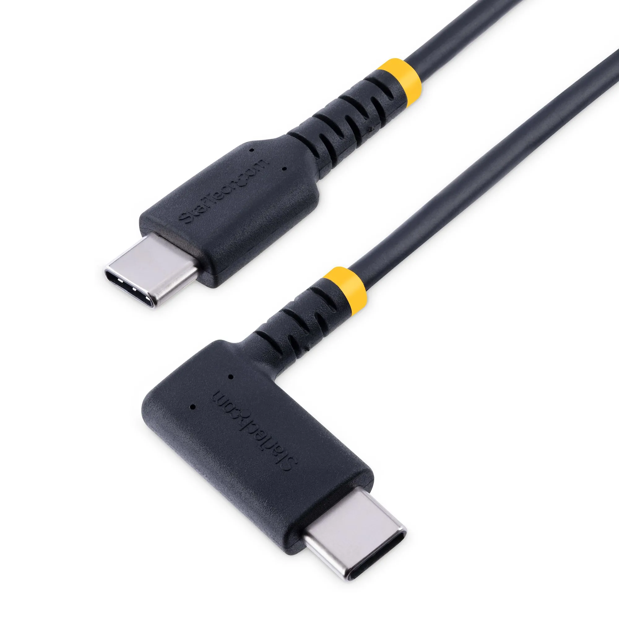 15CM USB-C CHARGING CABLE FAST - CHARGE - RIGHT ANGLE USBC CABLE