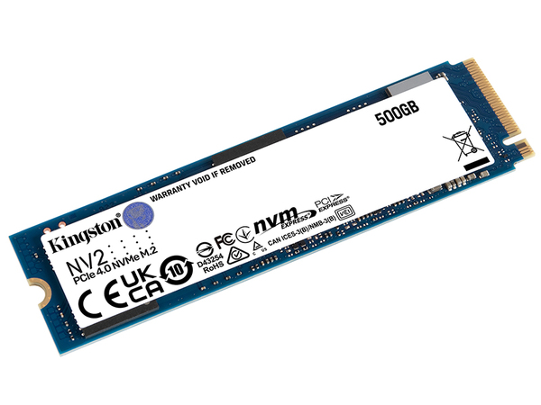 Kingston NV2 500 GB, PCIe 4.0, NVMe, M.2 - SSD