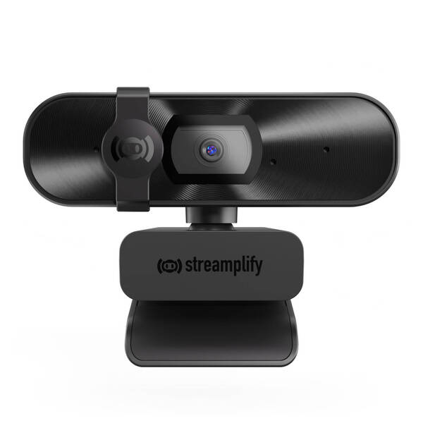 Streamplify Cam Mini Full HD 1080p, 60fps, Autofocus Webcam, Black