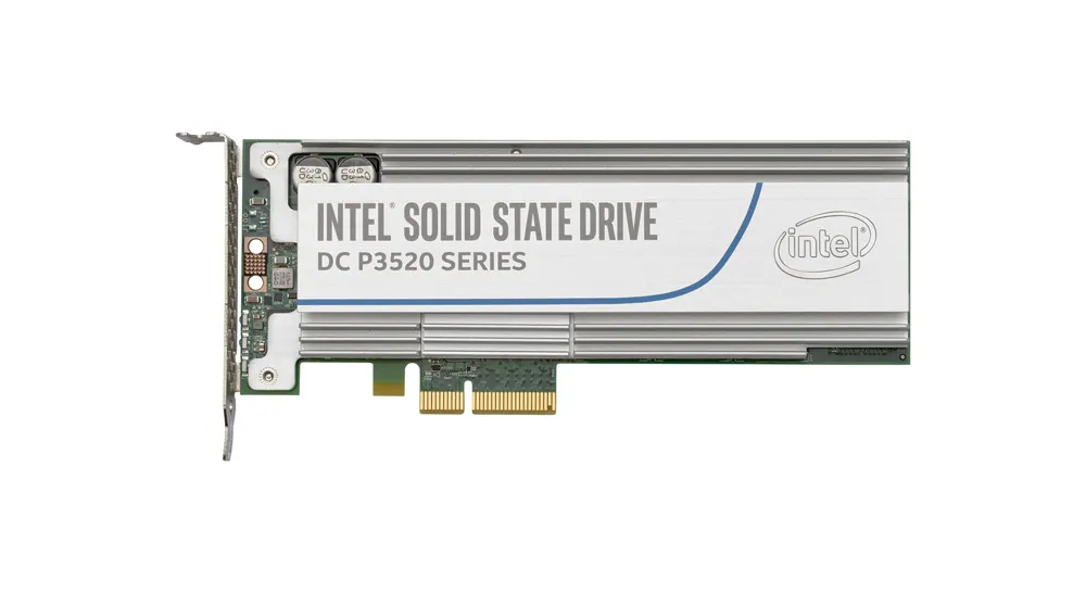 Intel 2TB Drive DC P3520, PCIe, 1700/1350 MB/s - SSD