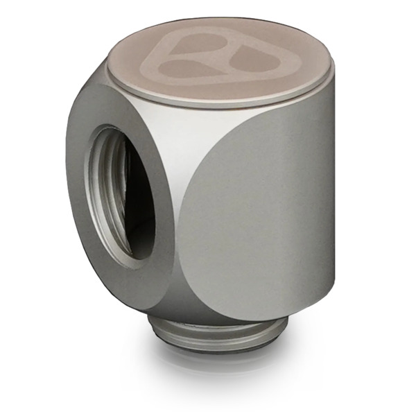 Thermal Grizzly DeltaMate Rotary 90° G1/4" 6 kpl -letkuliitin, nikkeli
