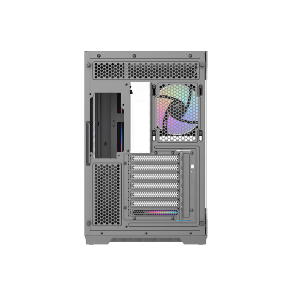 SAMA V52 Midi-Tower Case with window and RGB lighting, Black
