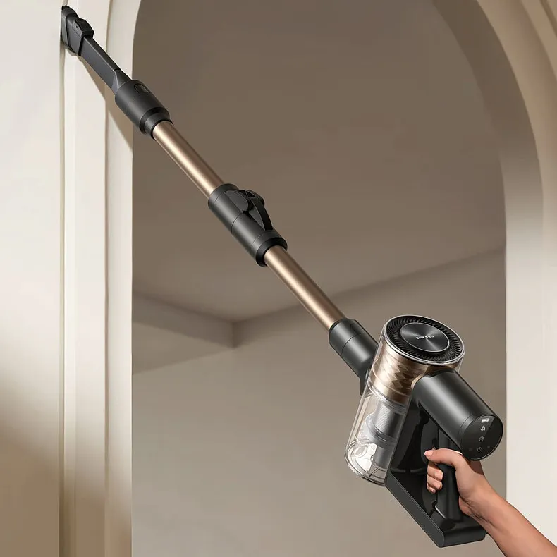 Dreame R10S AE 0.5 L Stick vacuum cleaner, Black, Gold