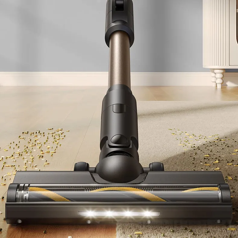 Dreame R10S AE 0.5 L Stick vacuum cleaner, Black, Gold