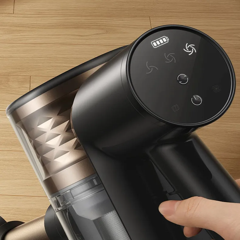 Dreame R10S AE 0.5 L Stick vacuum cleaner, Black, Gold