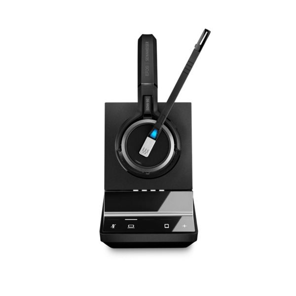 Epos sdw 5063 -langattomat kuulokkeet latausasemalla