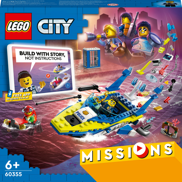 Lego City -Venepoliisin erikoisteht&auml;v&auml;t 60355