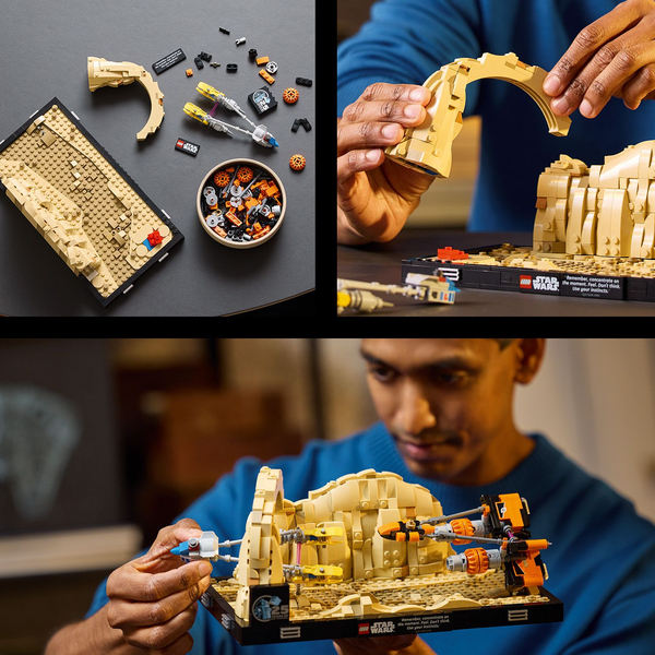 Lego Star Wars Mos Espa Podrace ‑diorama 75380