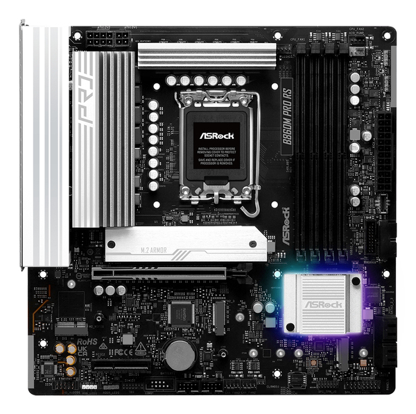ASRock B860M Pro RS LGA1851 DDR5 Micro-ATX -emolevy
