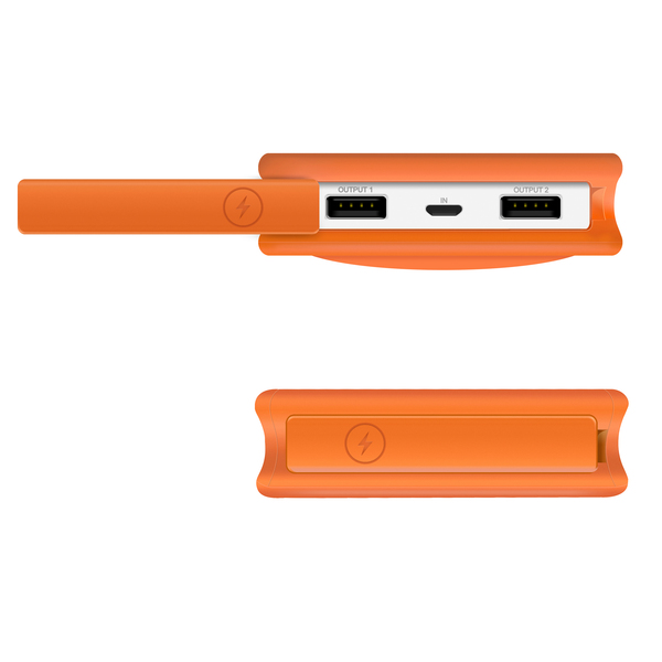 ADATA 8000mAh Power Bank 4-mode LED ORANGE