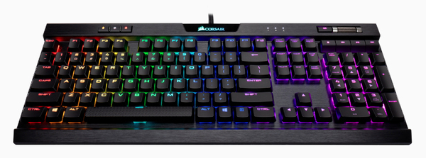 Corsair K70 RGB MK.2 Low Profile Rapidfire -pelin&auml;pp&auml;imist&ouml;