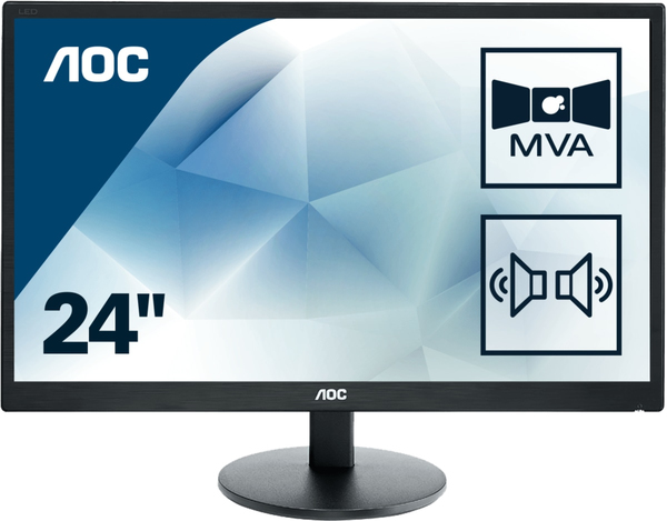 Monitor AOC M2470SWDA2 23.6inch, MVA, D-Sub/DVI