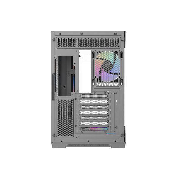 SAMA V52 Midi-Tower Case with window and RGB lighting, Black