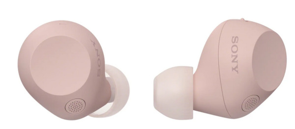 Sony WF-C710N true wireless -langattomat nappikuulokkeet, Vaaleanpunainen