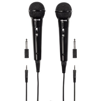 THOMSON Mikrofoni M135D Dynaaminen Black 2-pack