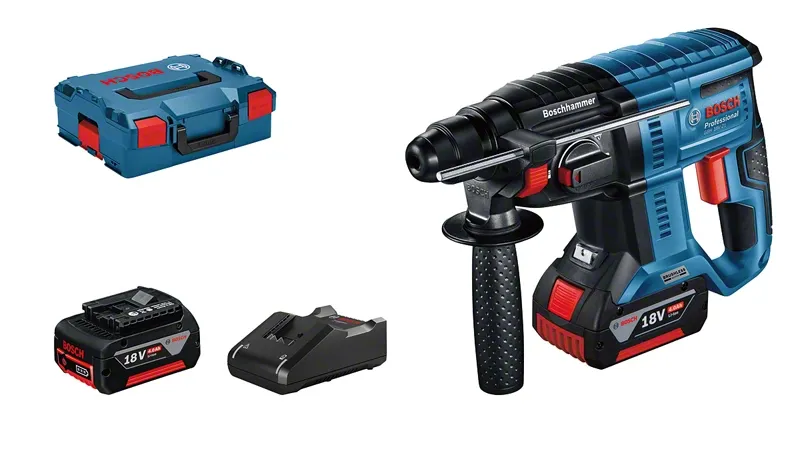 Bosch GBH 18V-21 Professional - cordless rotary hammer with sds plus