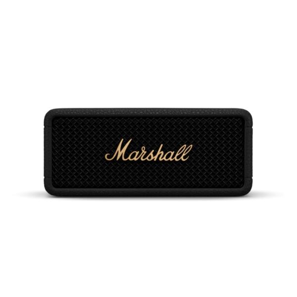 Marshall Emberton III 2.0 Bluetooth Portable speaker, Black and Brass
