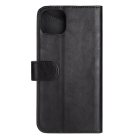 GEAR Wallet, iPhone 14 Plus - plånboksfodral, Svart