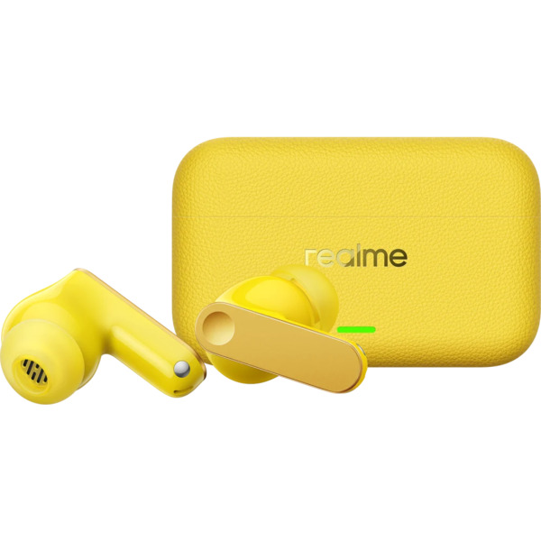 Realme Buds T500 Pro -langattomat nappikuulokkeet, Lemon Cola