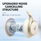 Anker Soundcore Space One - wireless headphones, White