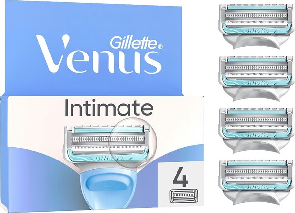 Gillette Venus Intimate - replacement blades, 4-pack