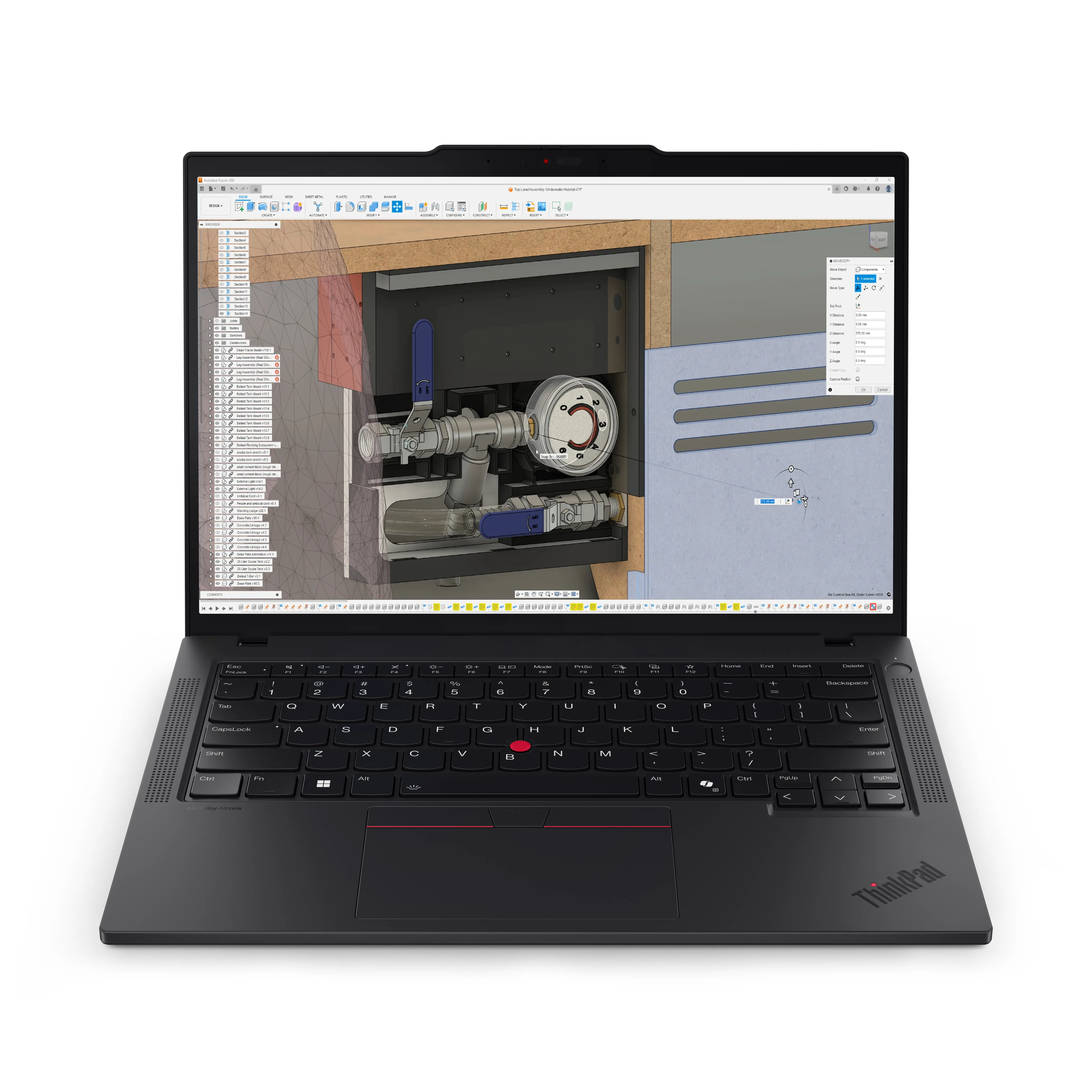 Lenovo 14&quot; ThinkPad P14s G6 21RV. AMD Ryzen AI 9 HX Pro 370, 64GB RAM, 1TB SSD, Windows 11 Pro - notebook