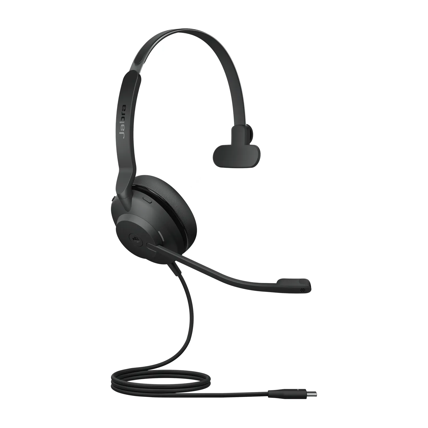 Jabra Evolve2 30 MS Mono - Kuuloke + mikrofoni - korvien p&auml;&auml;ll&auml; - langallinen - USB-C