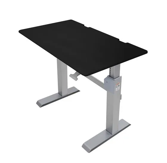 Ergotron WorkFit-DL 48 Sit-Stand Desk black