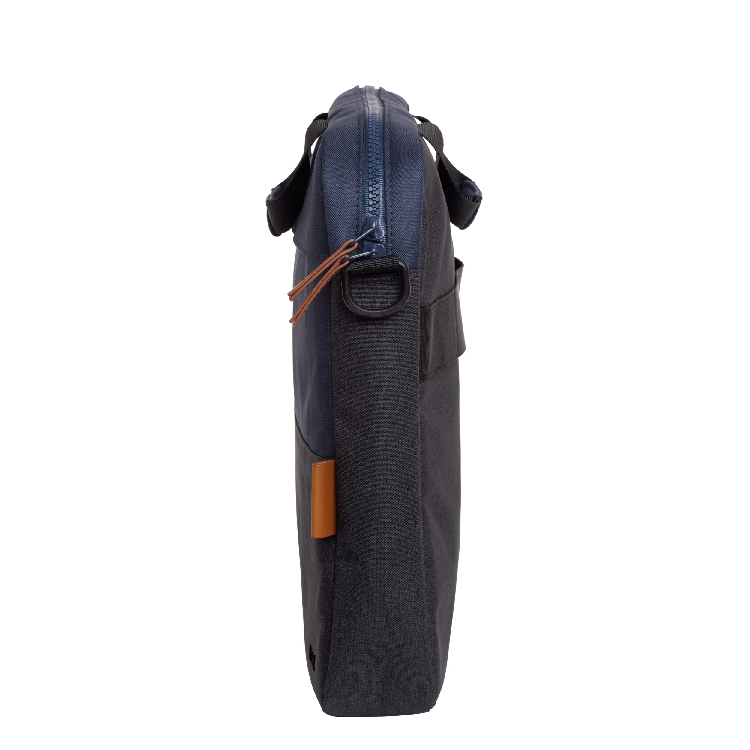 Lisboa 16&quot; Laptop Bag, Dark Blue &amp; Grey