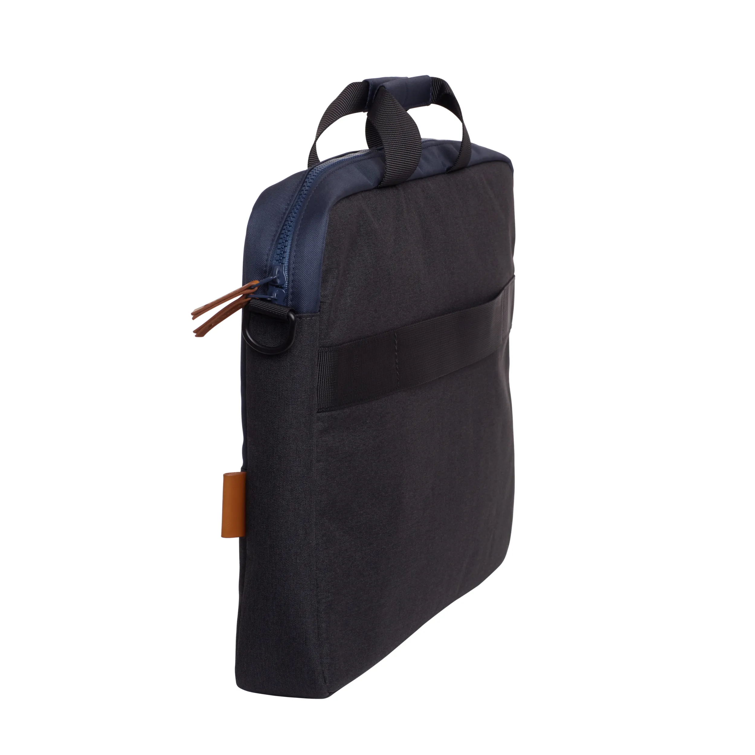 Lisboa 16&quot; Laptop Bag, Dark Blue &amp; Grey