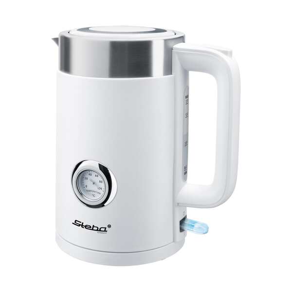STEBA WK 10 Bianco kettle, 1.7L, 2200W, White
