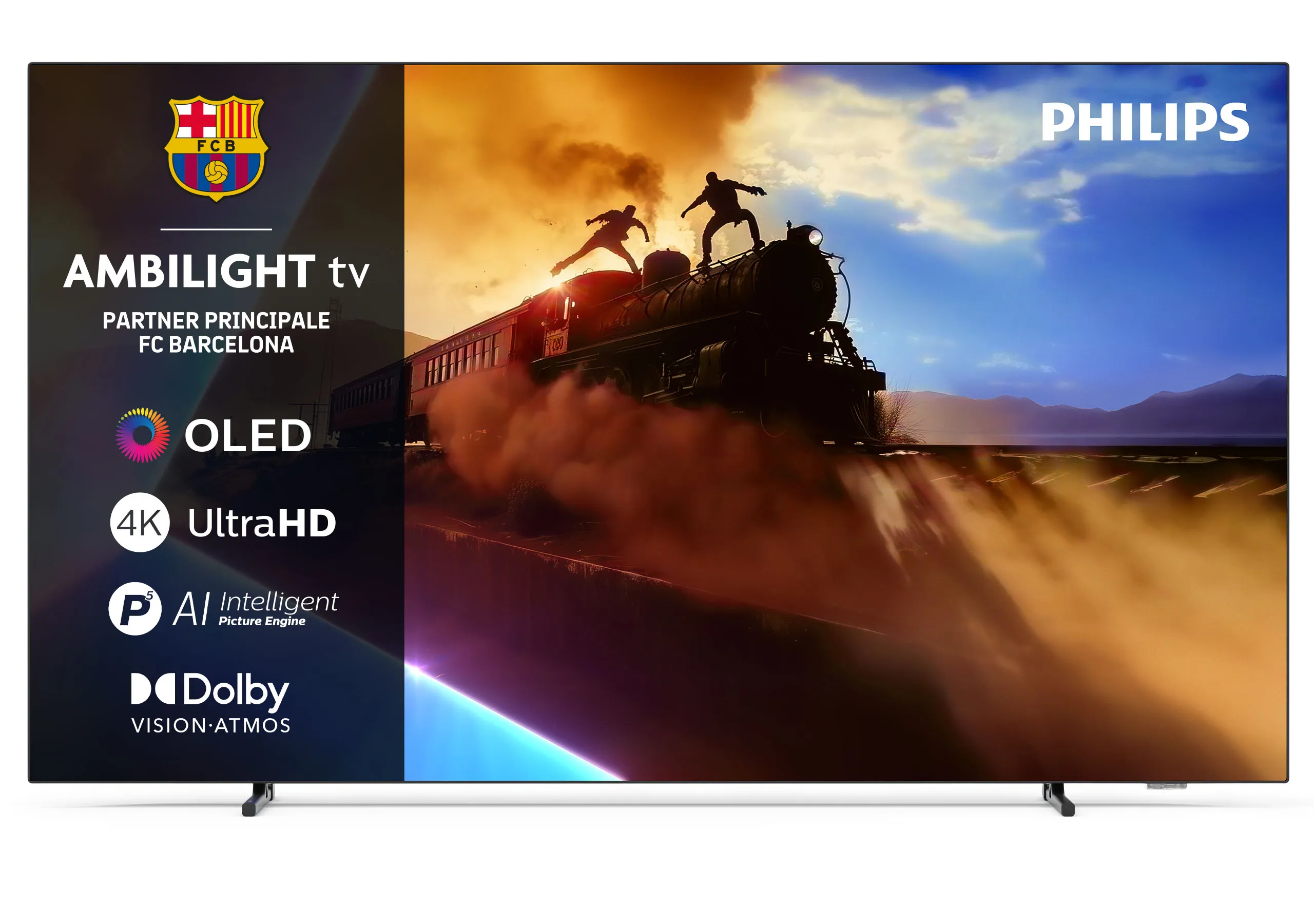 Philips OLED770 65" 4K Titan OS TV, 120 Hz, Dolby Vision, HDR10+