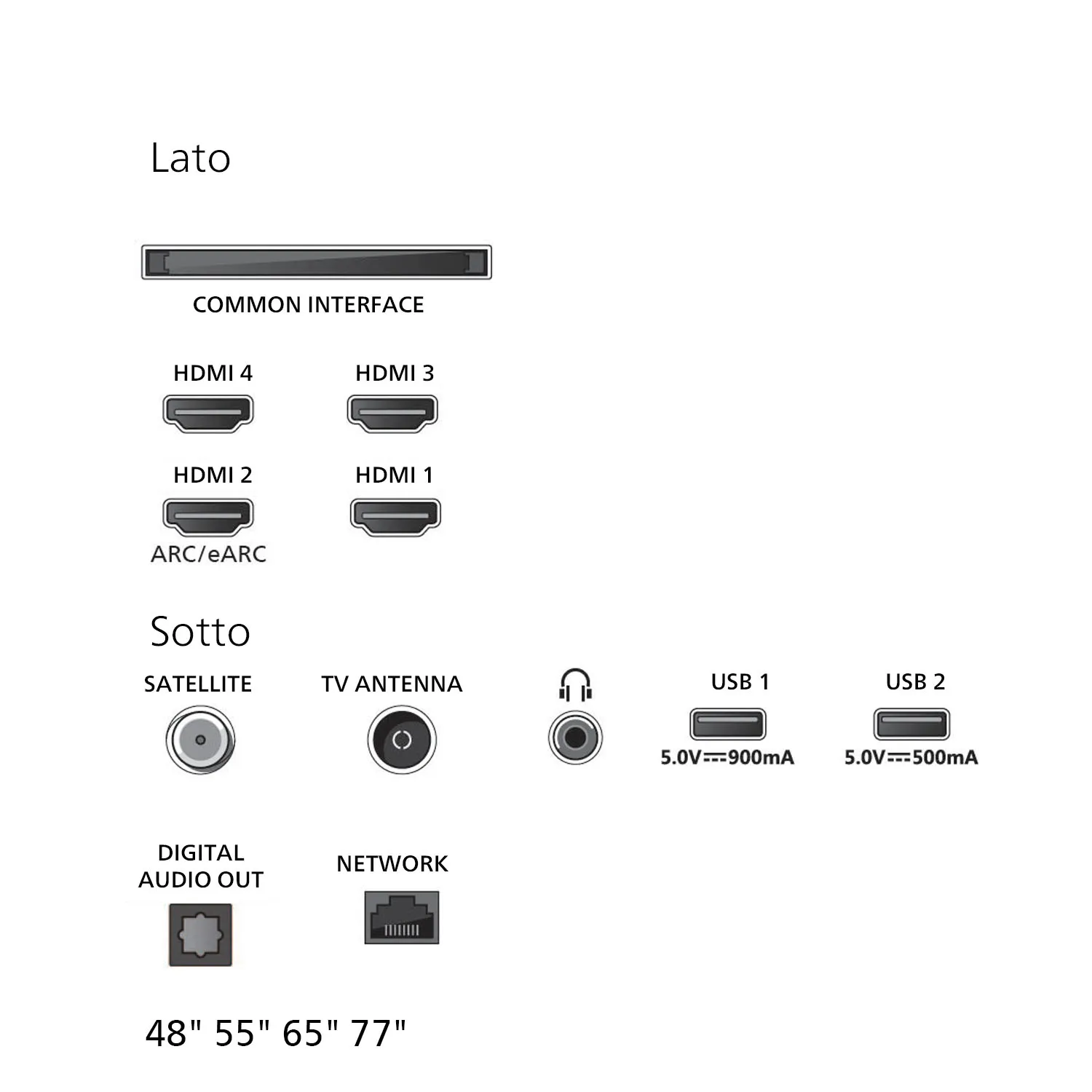 Philips 48OLED770/12 48" 4K Titan OS TV, 120 Hz, Dolby Vision, HDR10+