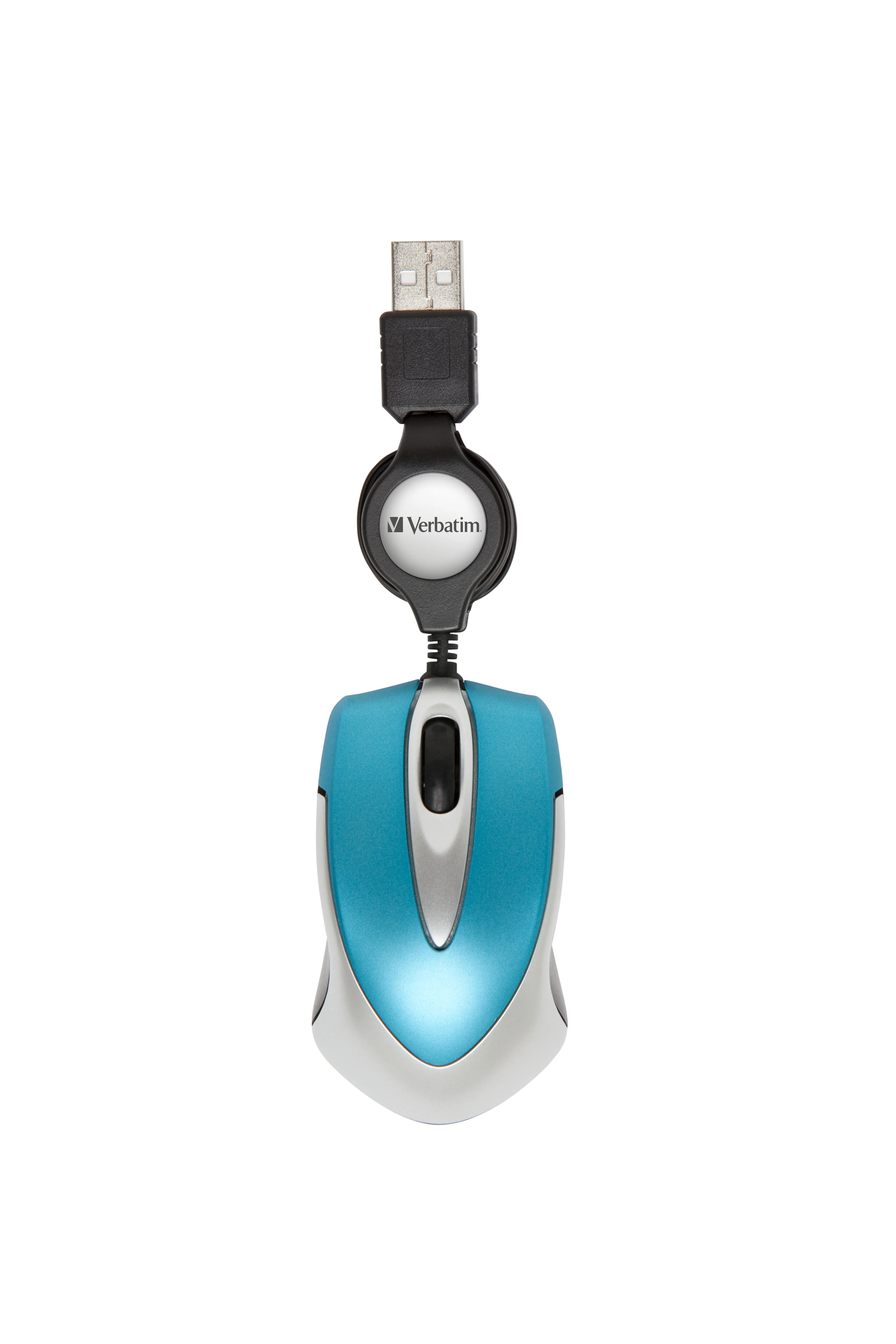 Verbatim Go Mini Optical Travel 49022 Wired Mouse, Blue