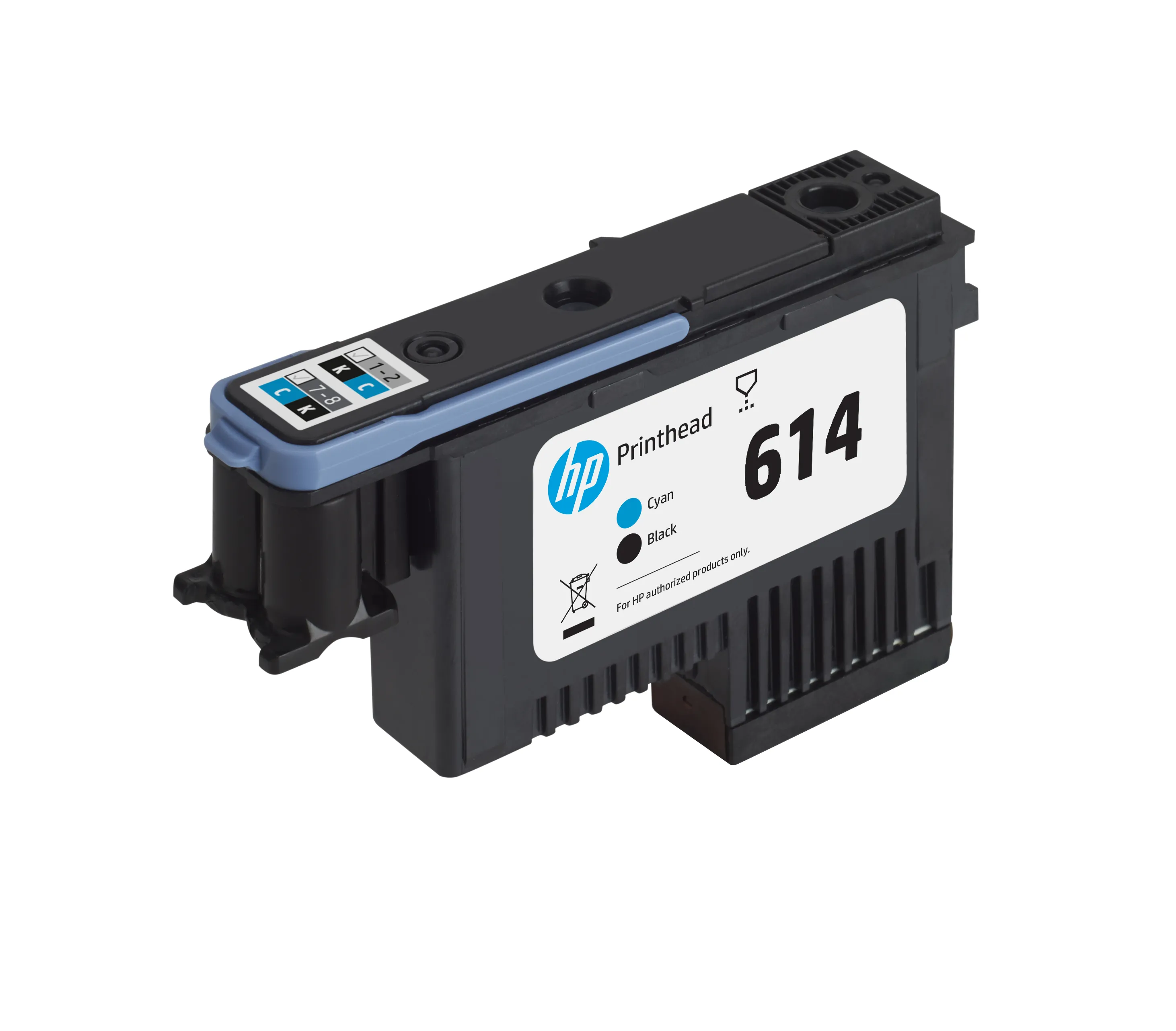 HP Stitch 618 -tulostuspää, musta/syaani