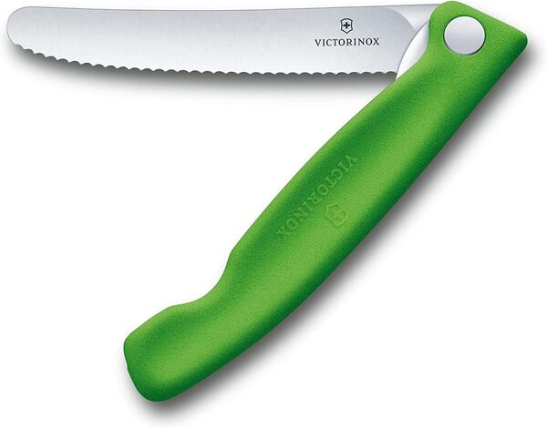 Victorinox Swiss Classic Foldable Paring Knife 110 mm Green