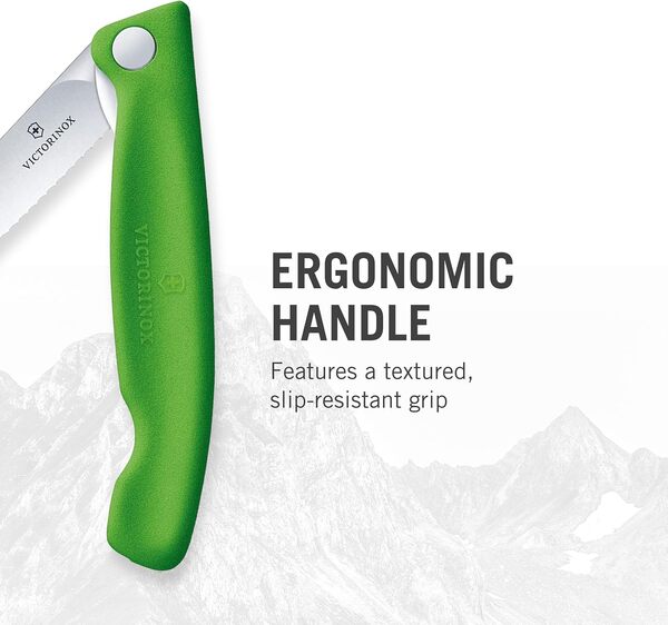 Victorinox Swiss Classic Foldable Paring Knife 110 mm Green