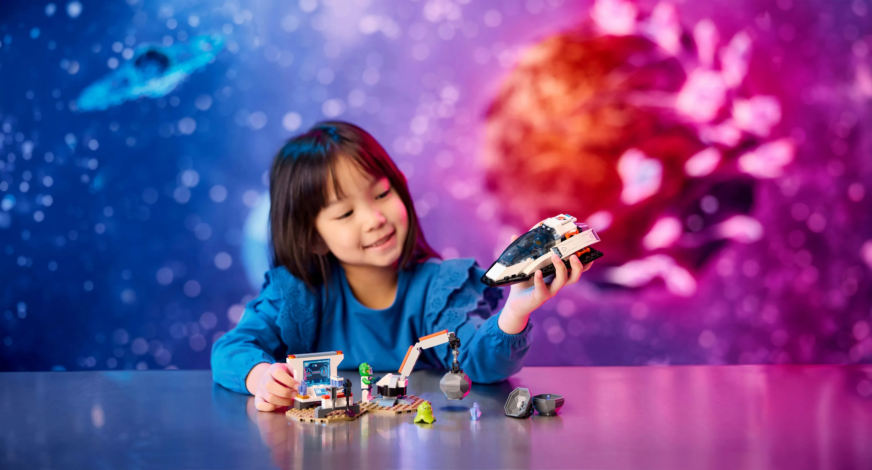 LEGO City Space Avaruusalus ja asteroidil&ouml;yt&ouml; 60429